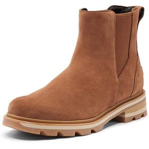 SOREL Womens waterproof Lennox Tan Chelsea Boots Size 8